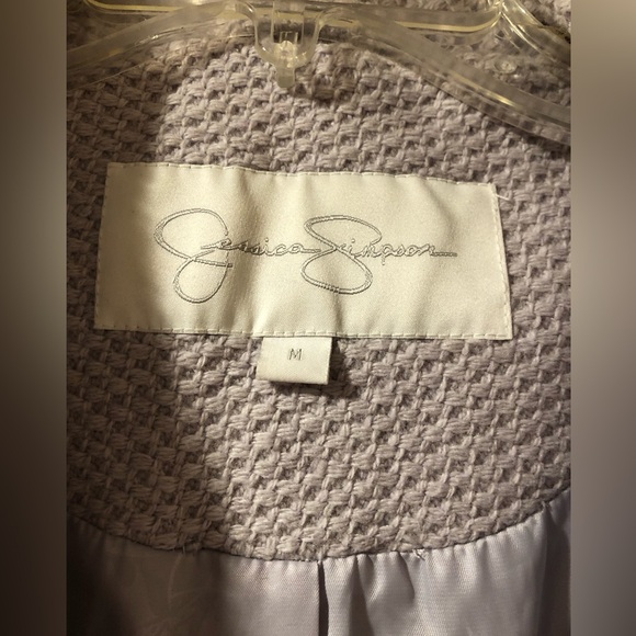 Jessica Simpson peacoat lavender women’s medium coat - Picture 4 of 9